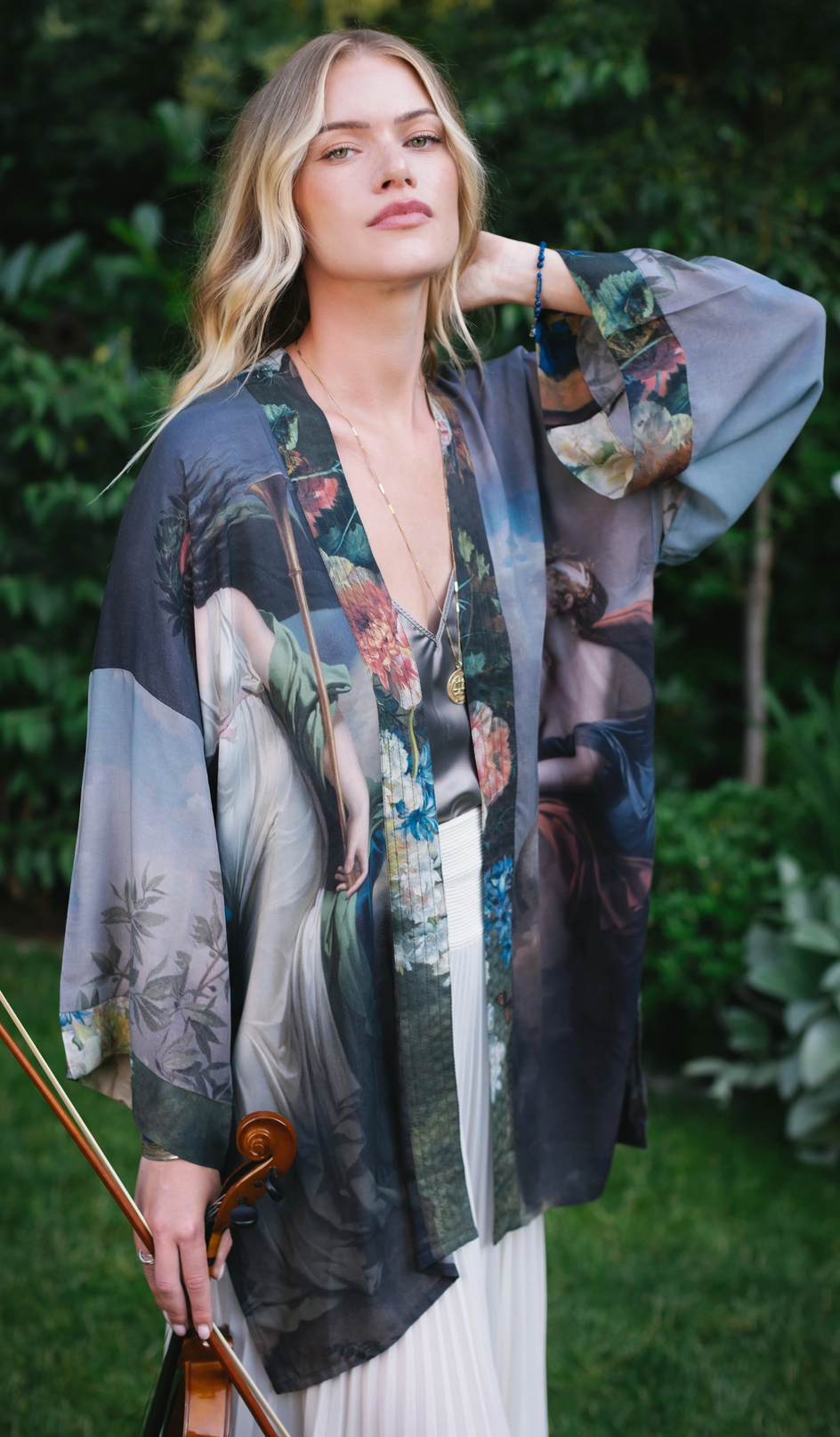 The Muse Reverie Mid-Length Kimono