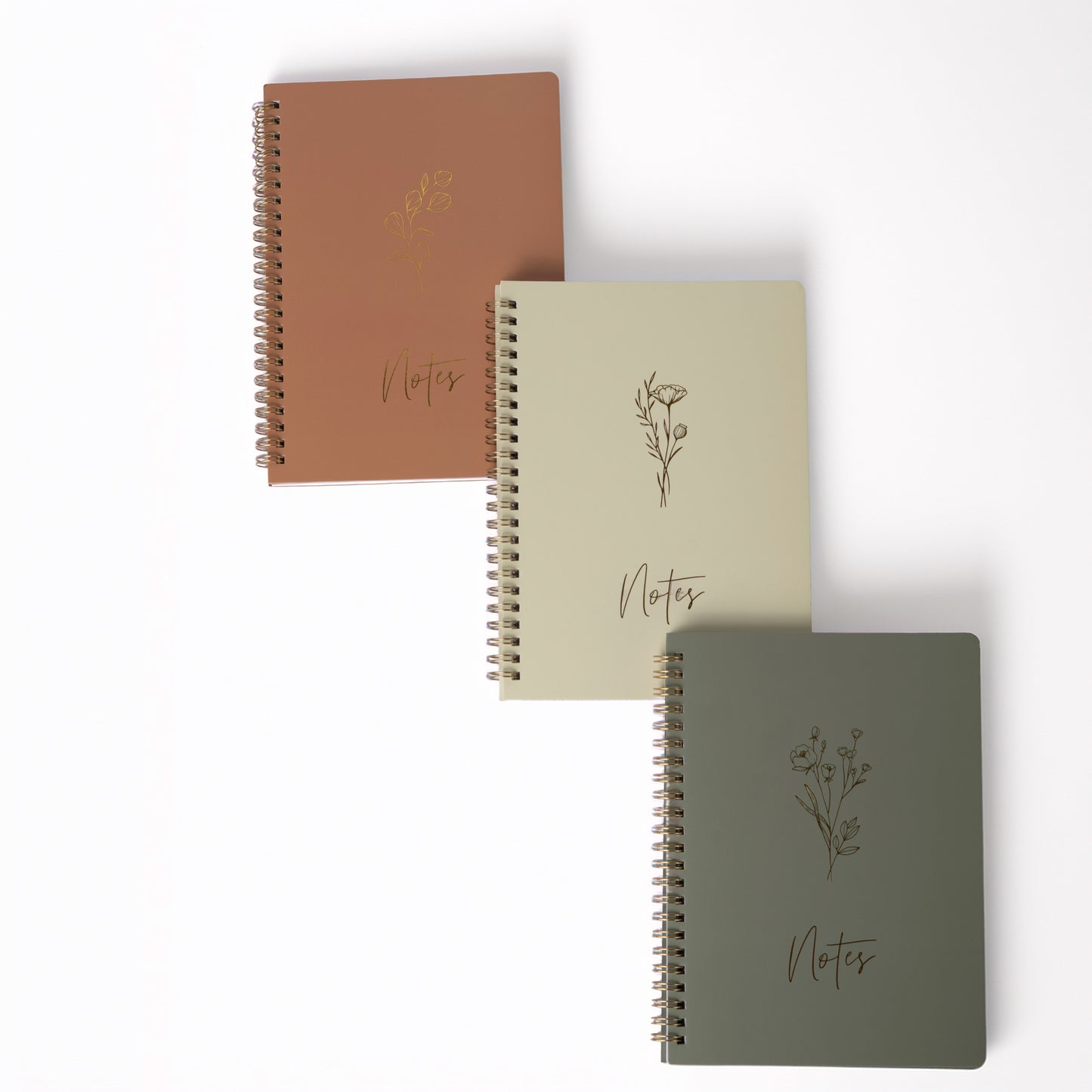 Golden Lines Notebook Set