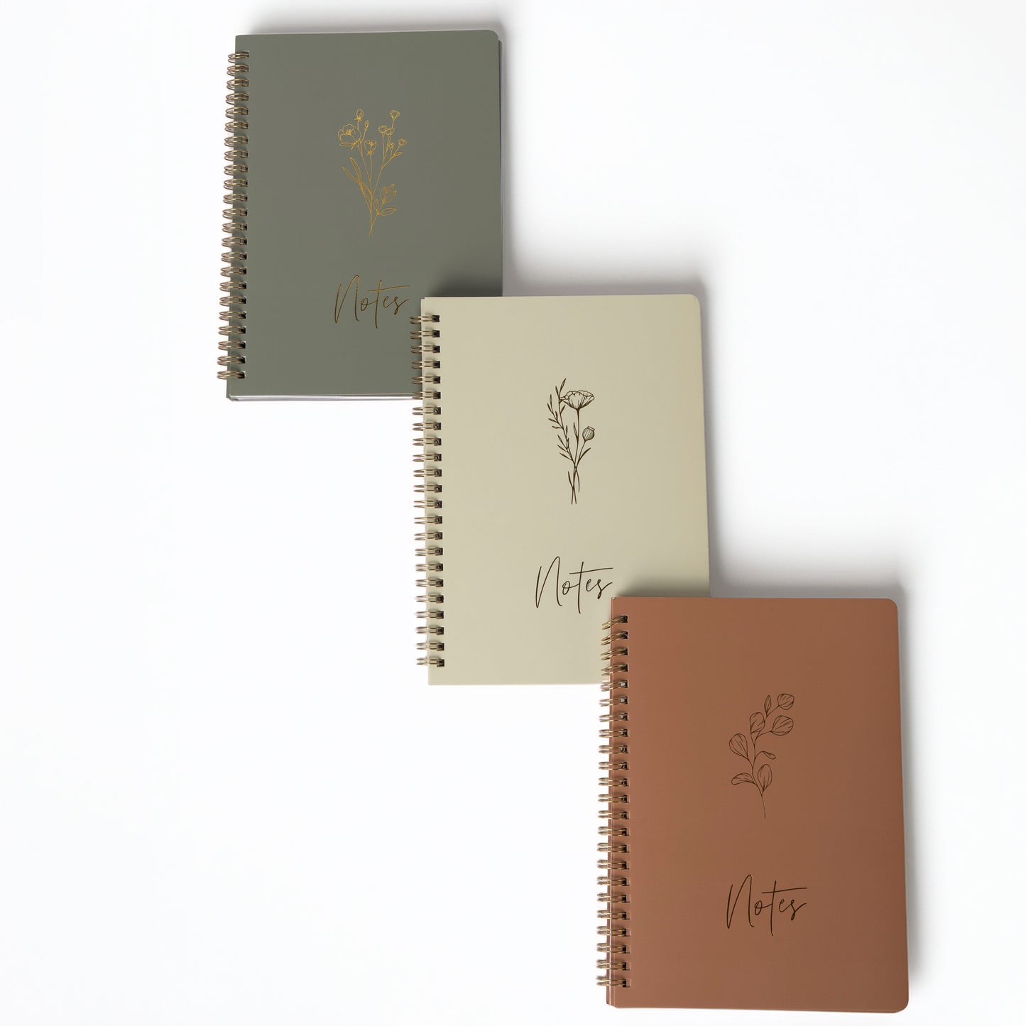 Golden Lines Notebook Set