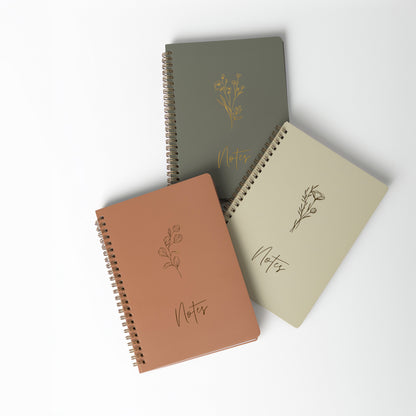 Golden Lines Notebook Set