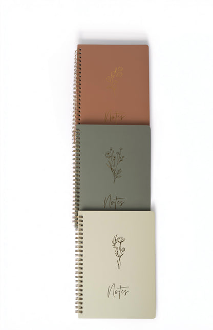 Golden Lines Notebook Set