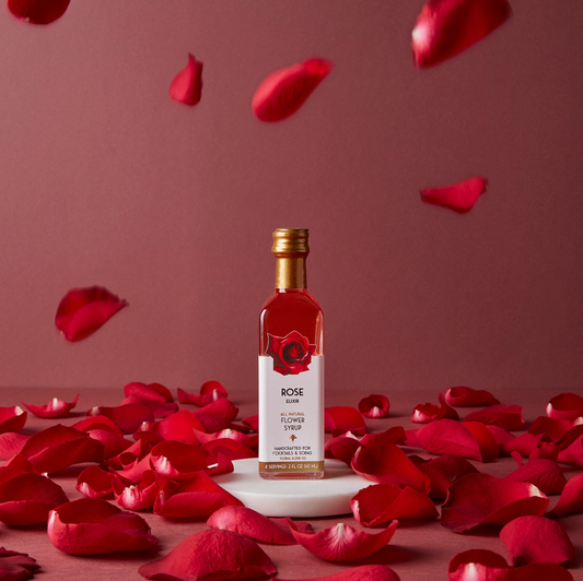 Rose Elixir: All Natural Cocktail & Soda Syrup