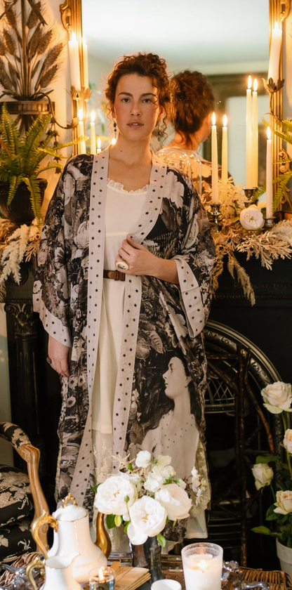 Sepia & The Stars Long Kimono