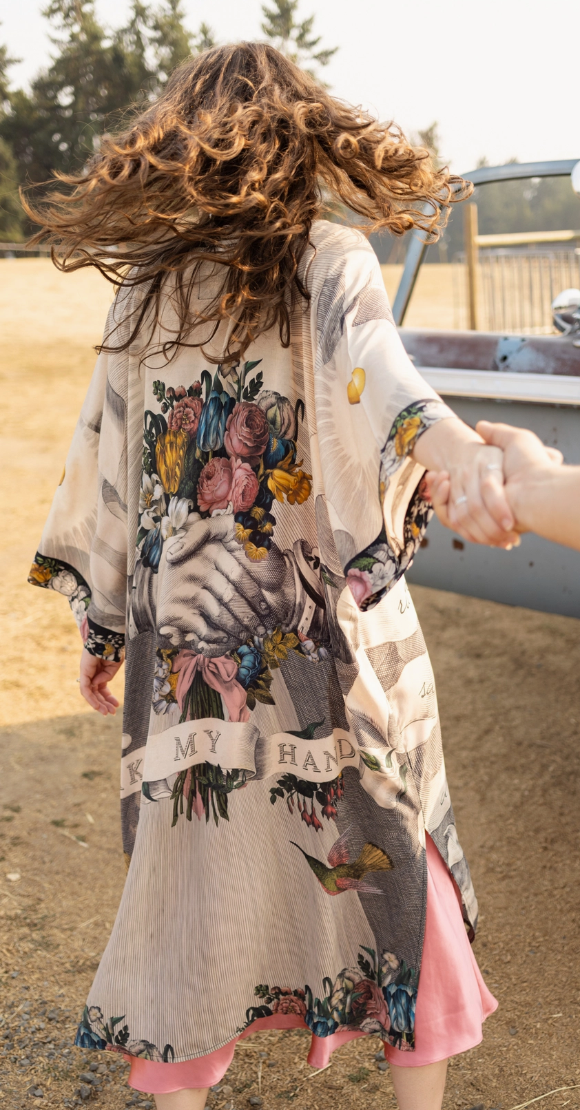 Take My Hand Long Kimono