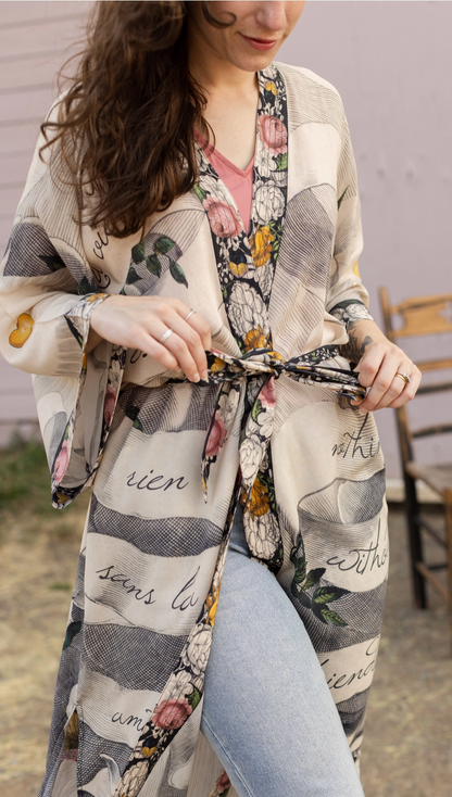 Take My Hand Long Kimono