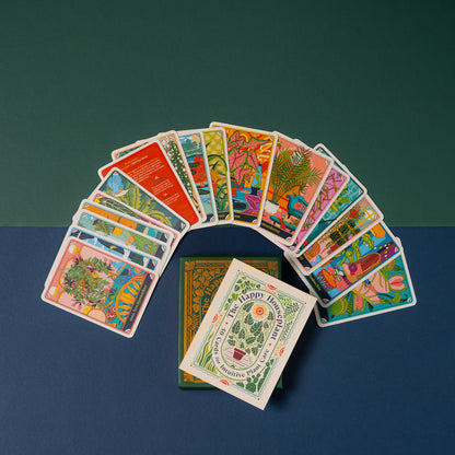 The Happy House Plant Deck: 50 Cards For Intuitive Plant Care