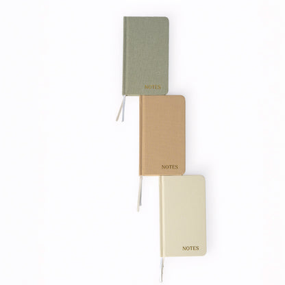 Take Me Anywhere In Linen Pocket Notepad Set
