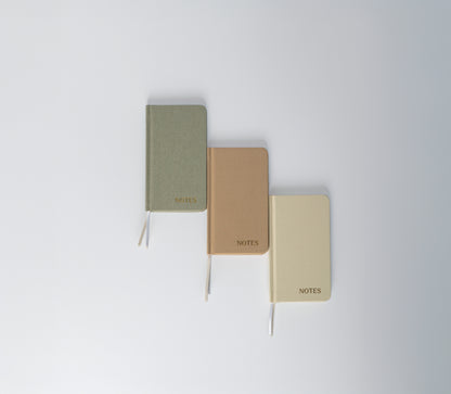 Take Me Anywhere In Linen Pocket Notepad Set